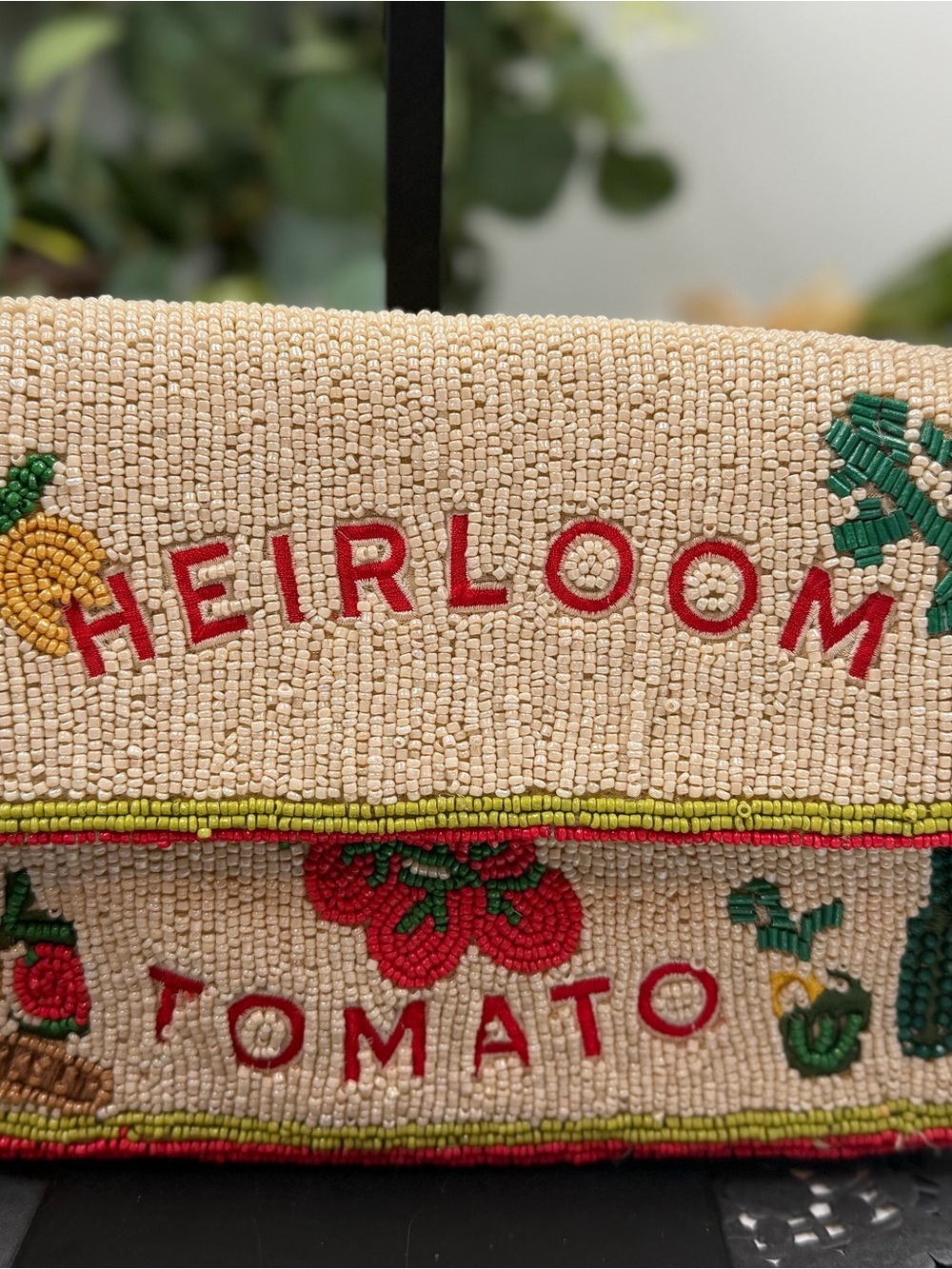 Heirloom Tomato Beaded Shoulder Bag – Viral Farmer’s Market Aesthetic - Picture 2 of 9